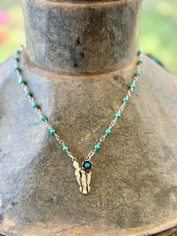 Horse Crystal Necklace