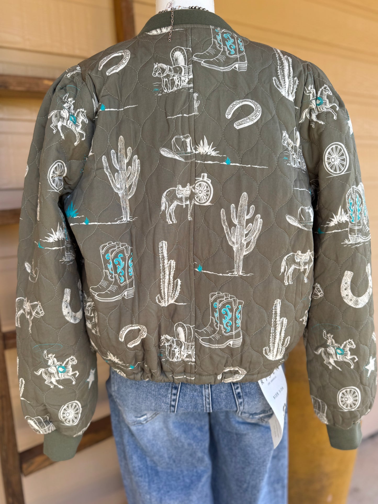 {Wild West} Quilted Jacket