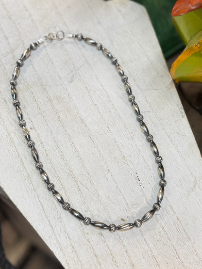 {Boho Babe} Torpedo Pearl Necklace