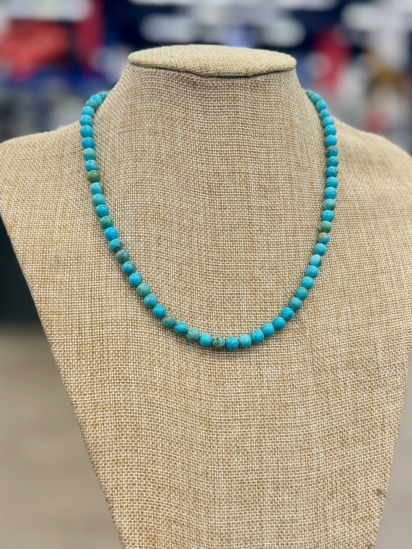 Plain Jane Turquoise Necklace