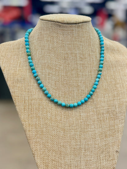 Plain Jane Turquoise Necklace