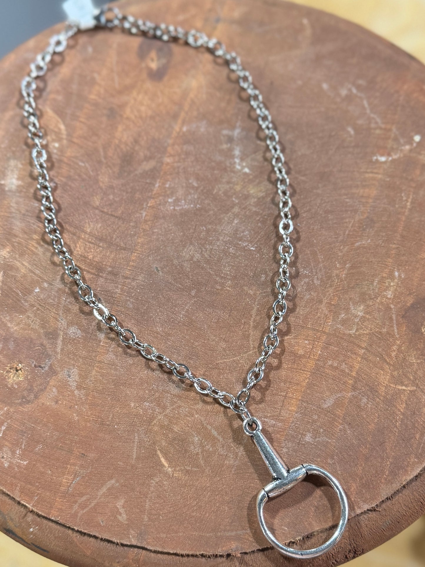 Silver Bit Necklace