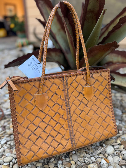 Tooled Leather Purse