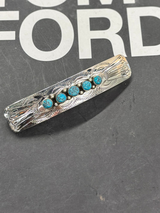 Silver Hair Barrette