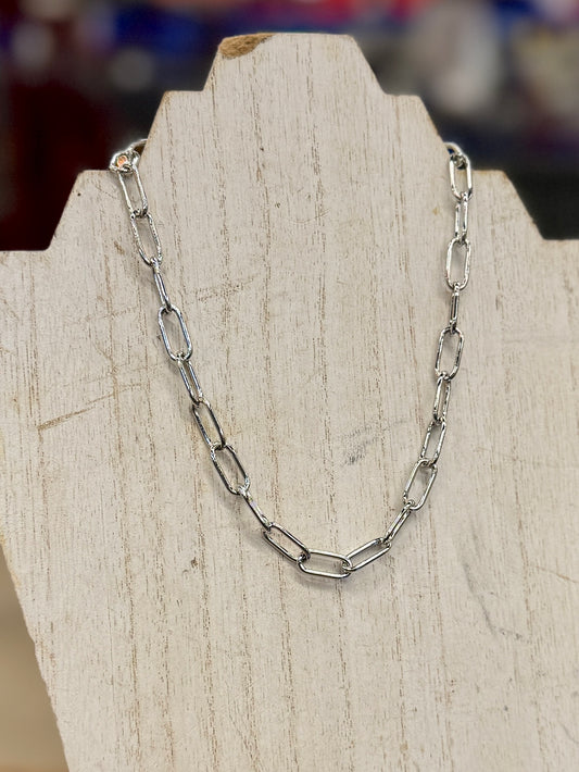 {Everyday} Silver Chain Necklace