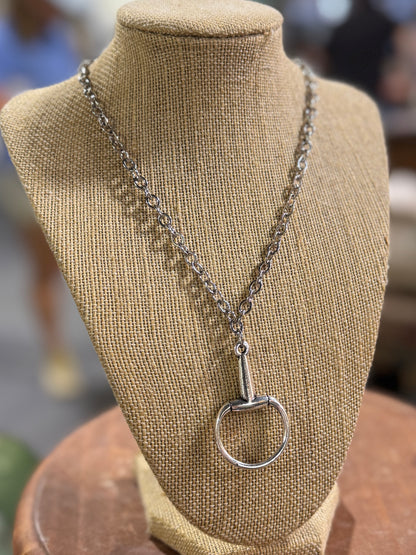 Silver Bit Necklace