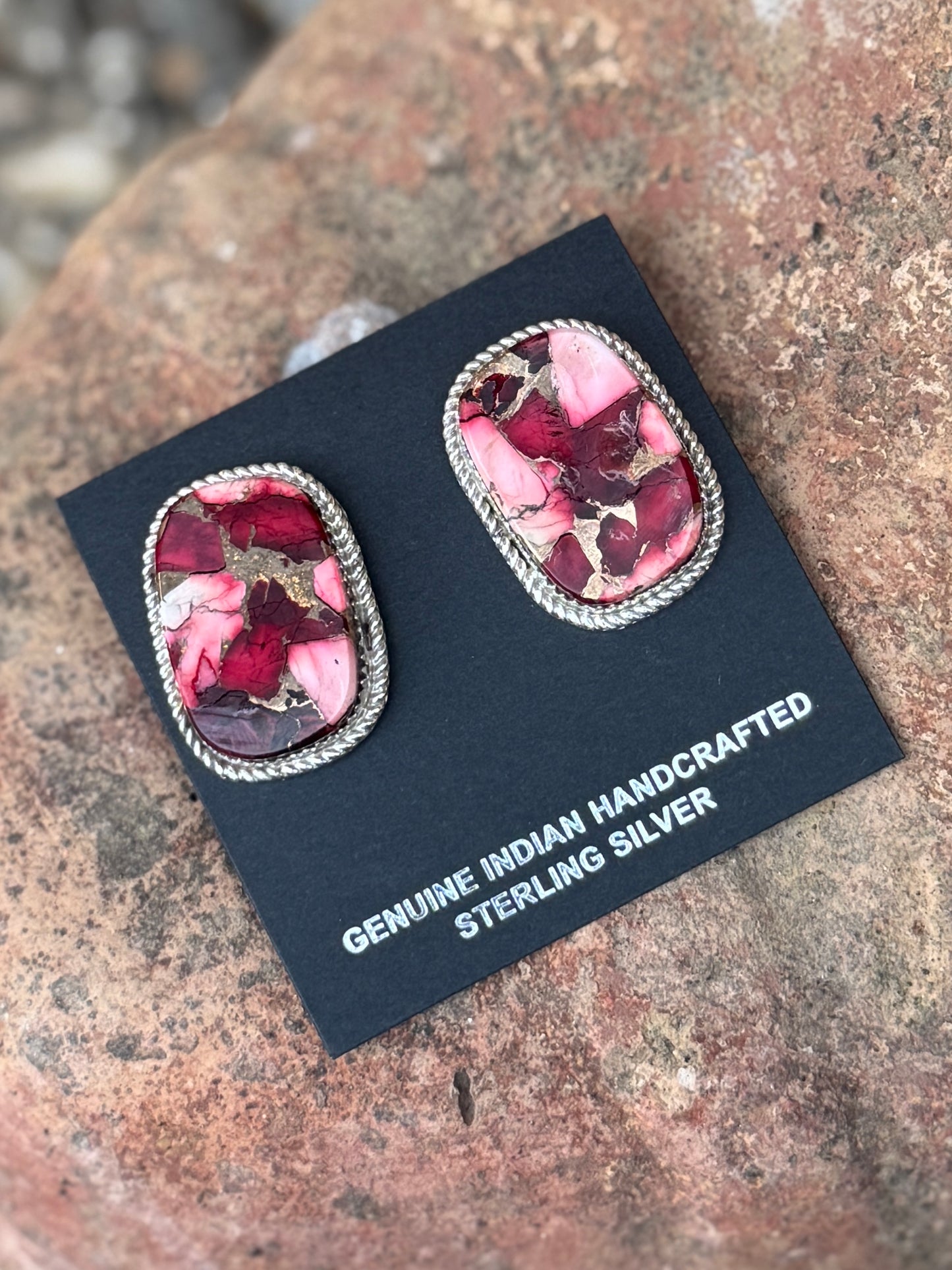 Dahlia Rose Stud Earring