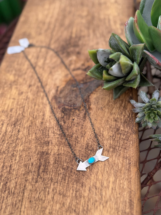 Arrow Silver Necklace