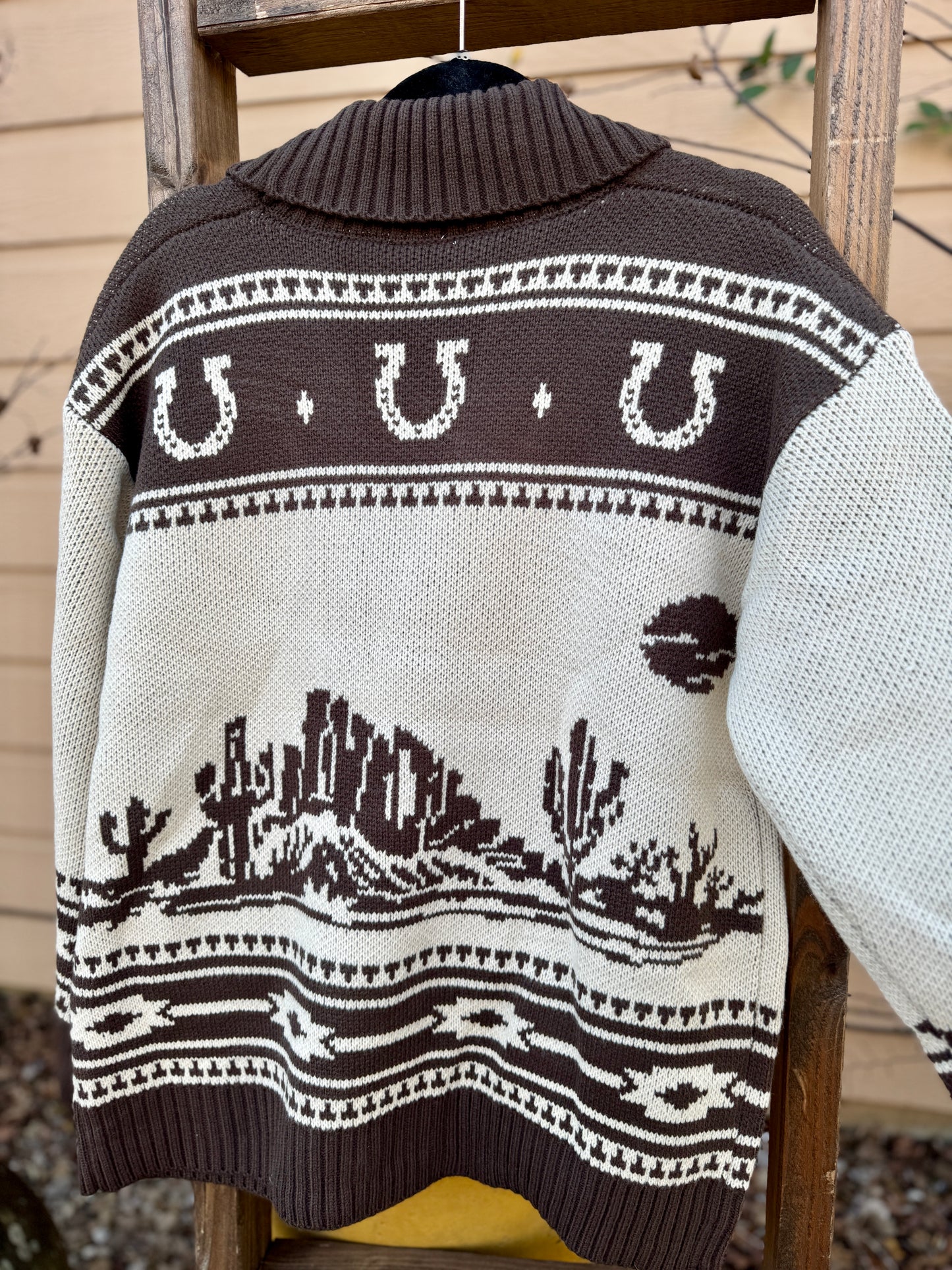 Rodeo Desert Cardigan {Brown}