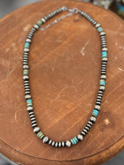 Pecos Pearl & Kingman Necklace