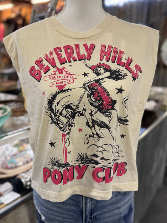 Beverly Hills Pony Club Muscle Tank