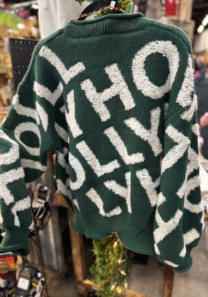 Holy Chunky Knit Sweater