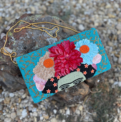 Freda Beaded Clutch