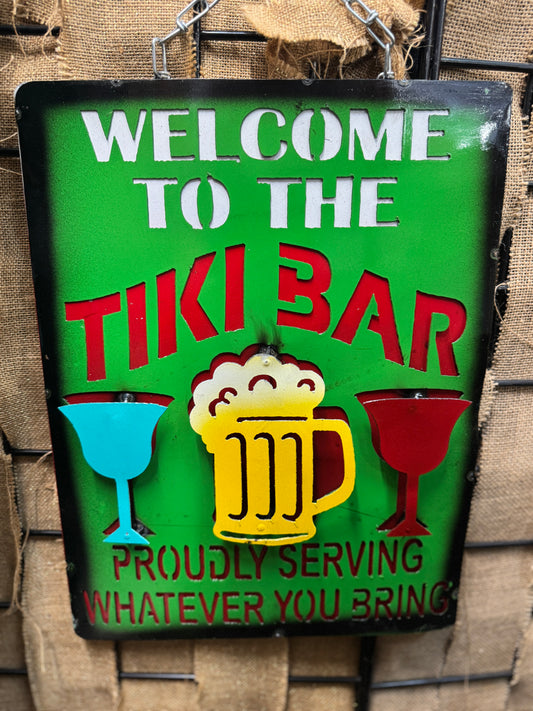 Tiki Bar Sign