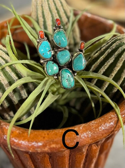 Kingman Cactus Ring