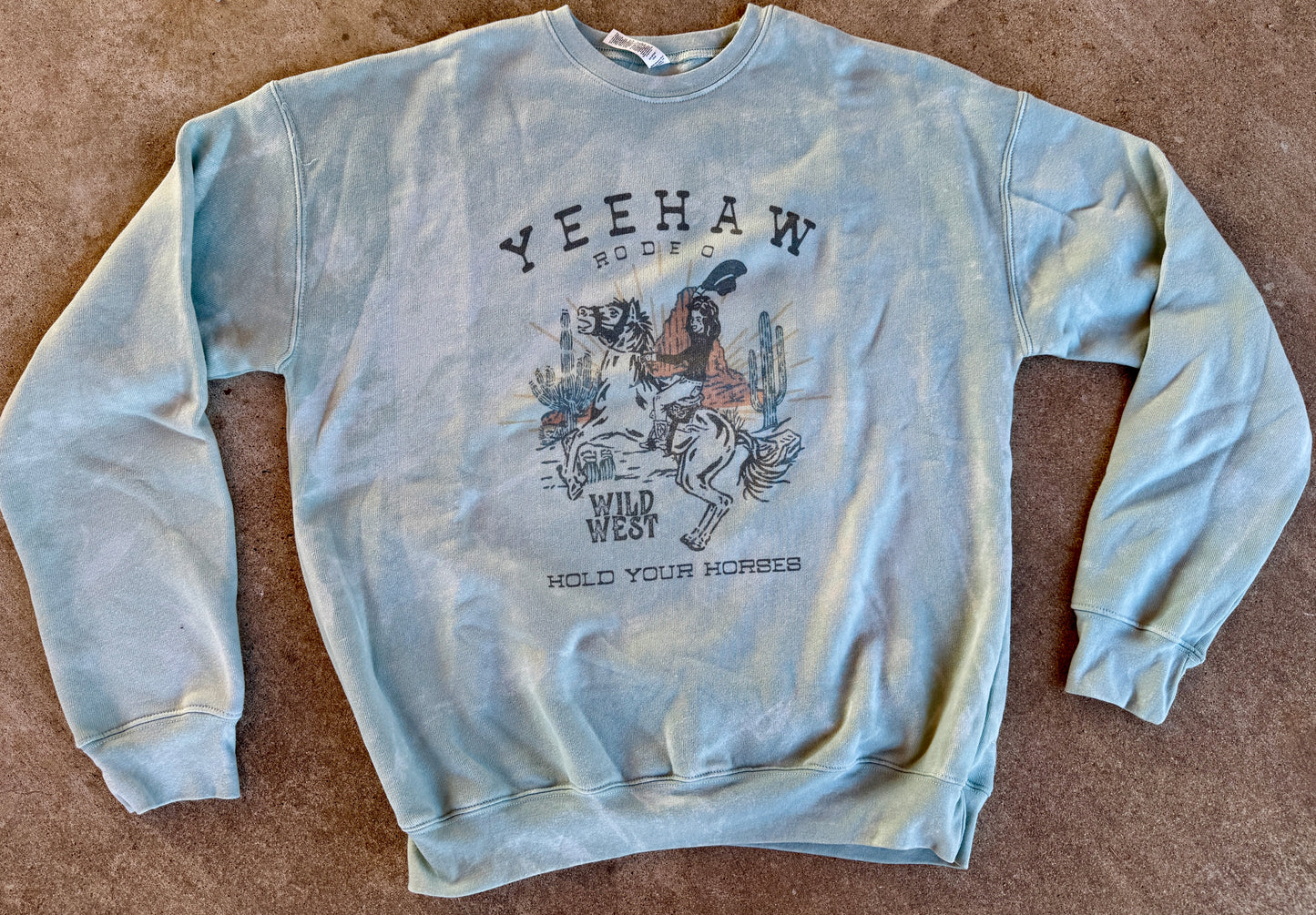 Yeehaw Rodeo Cowgirl Pullover