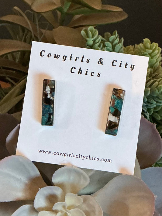 Kingman Krush Bar Earrings