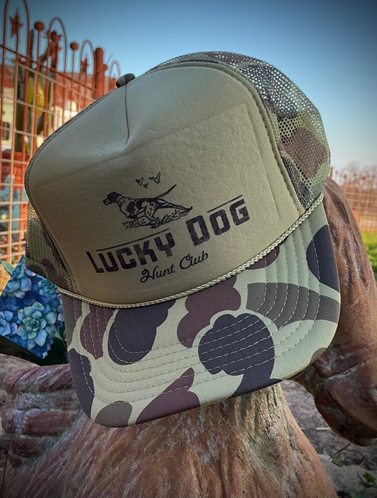 Lucky Dog Hunting Club Cap
