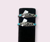 {Wild Horses} Sterling Silver Turquoise Cuff