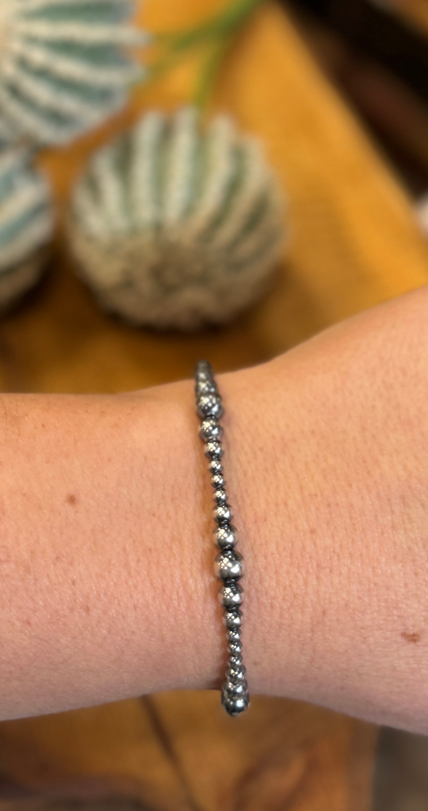 3-6mm Navajo Pearl Bracelet