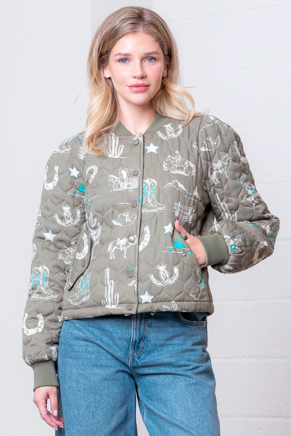 {Wild West} Quilted Jacket