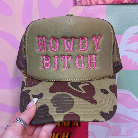 Howdy B Camo Hat