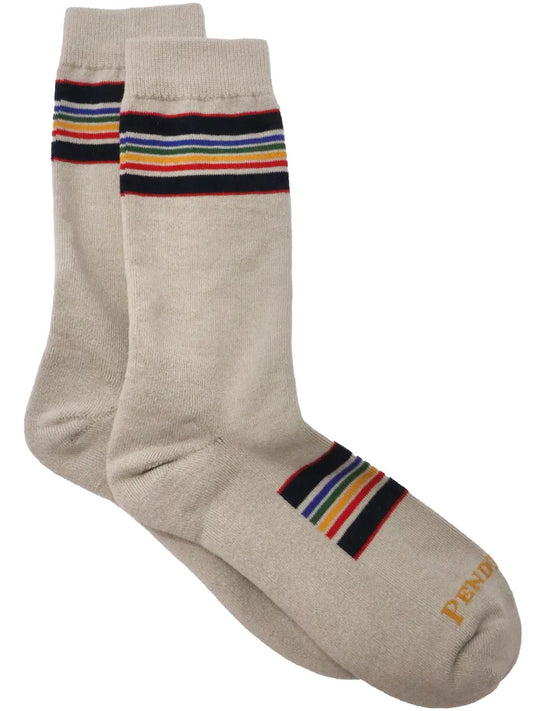 Pendleton Yellowstone Stripe Crew Socks