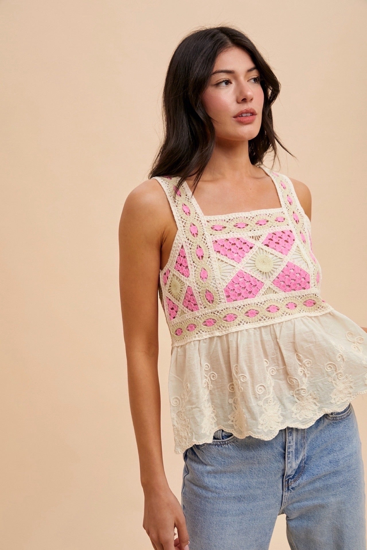 Crochet Lace Tank