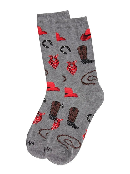 Western Theme Socks