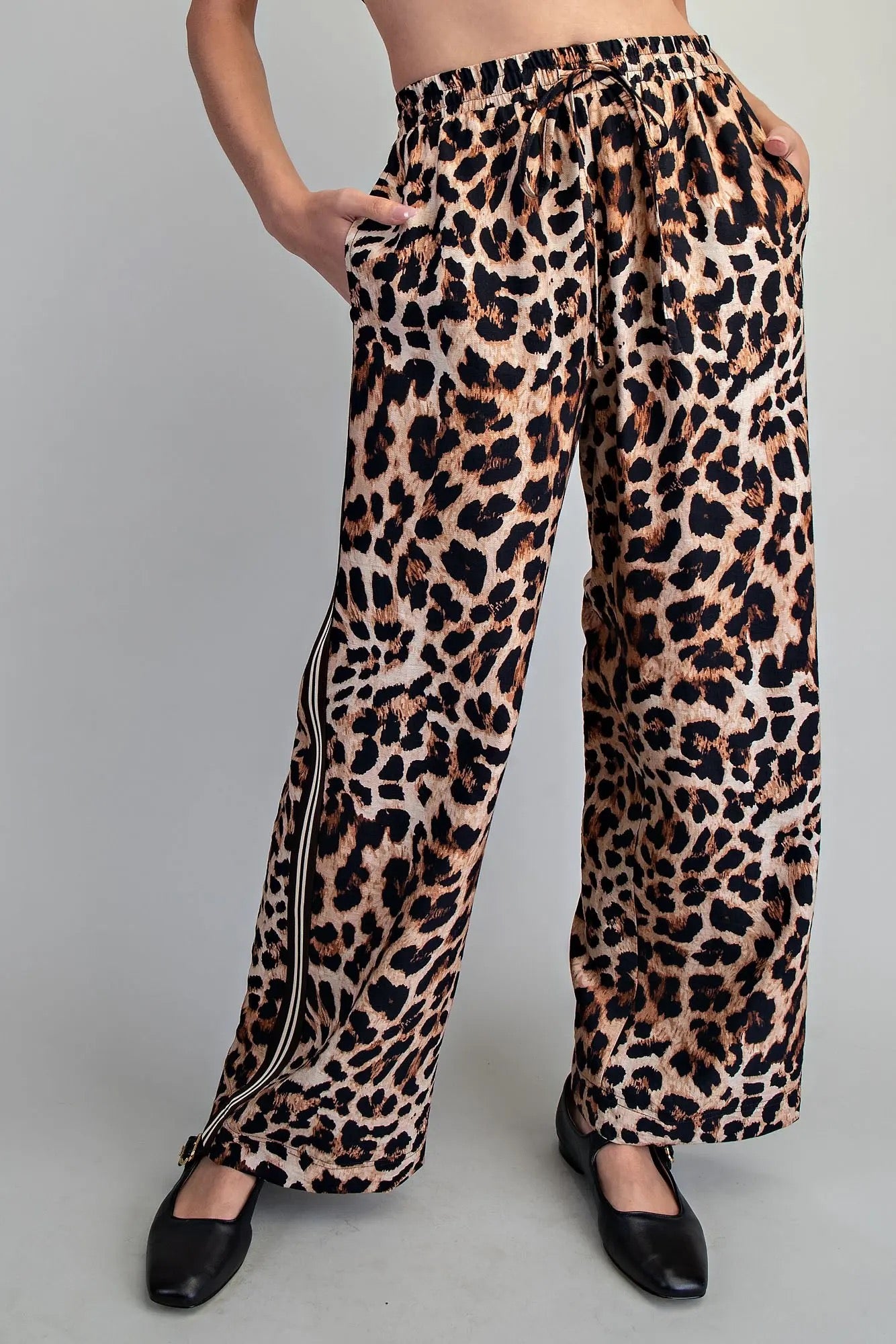 Leopard {Athletic} Pants