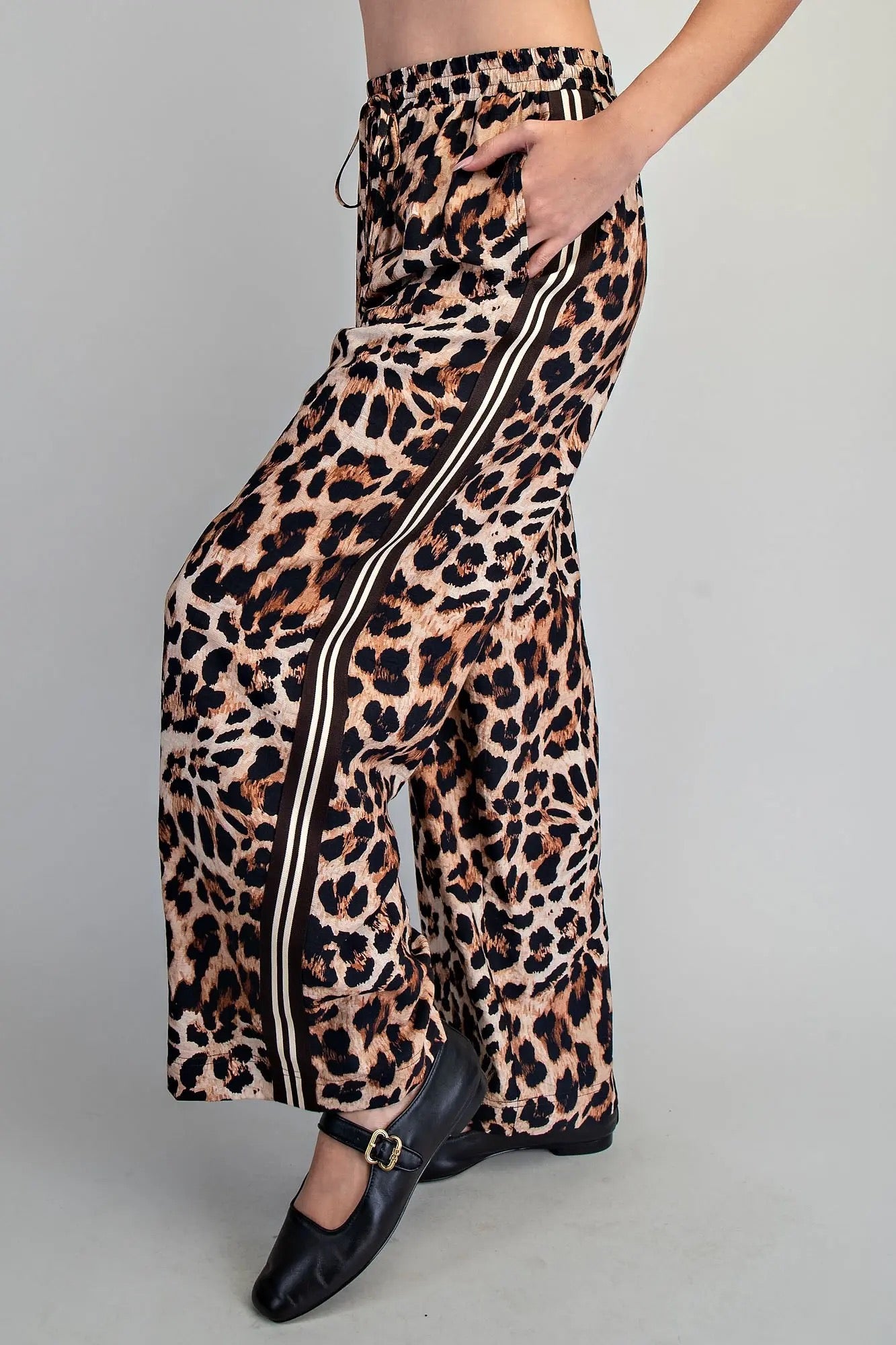 Leopard {Athletic} Pants