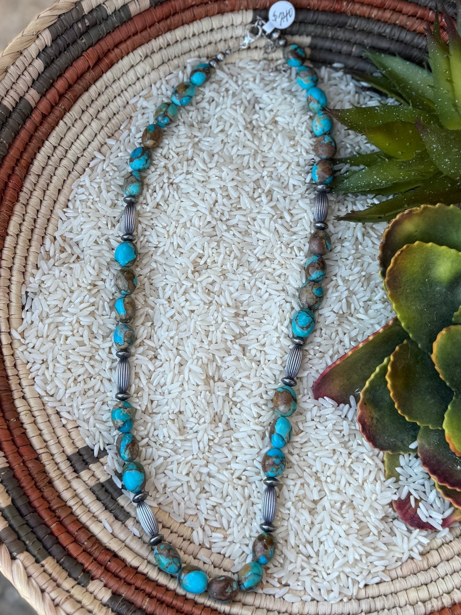 {Alice} Kingman Turquoise Necklace - Cowgirls & City Chics