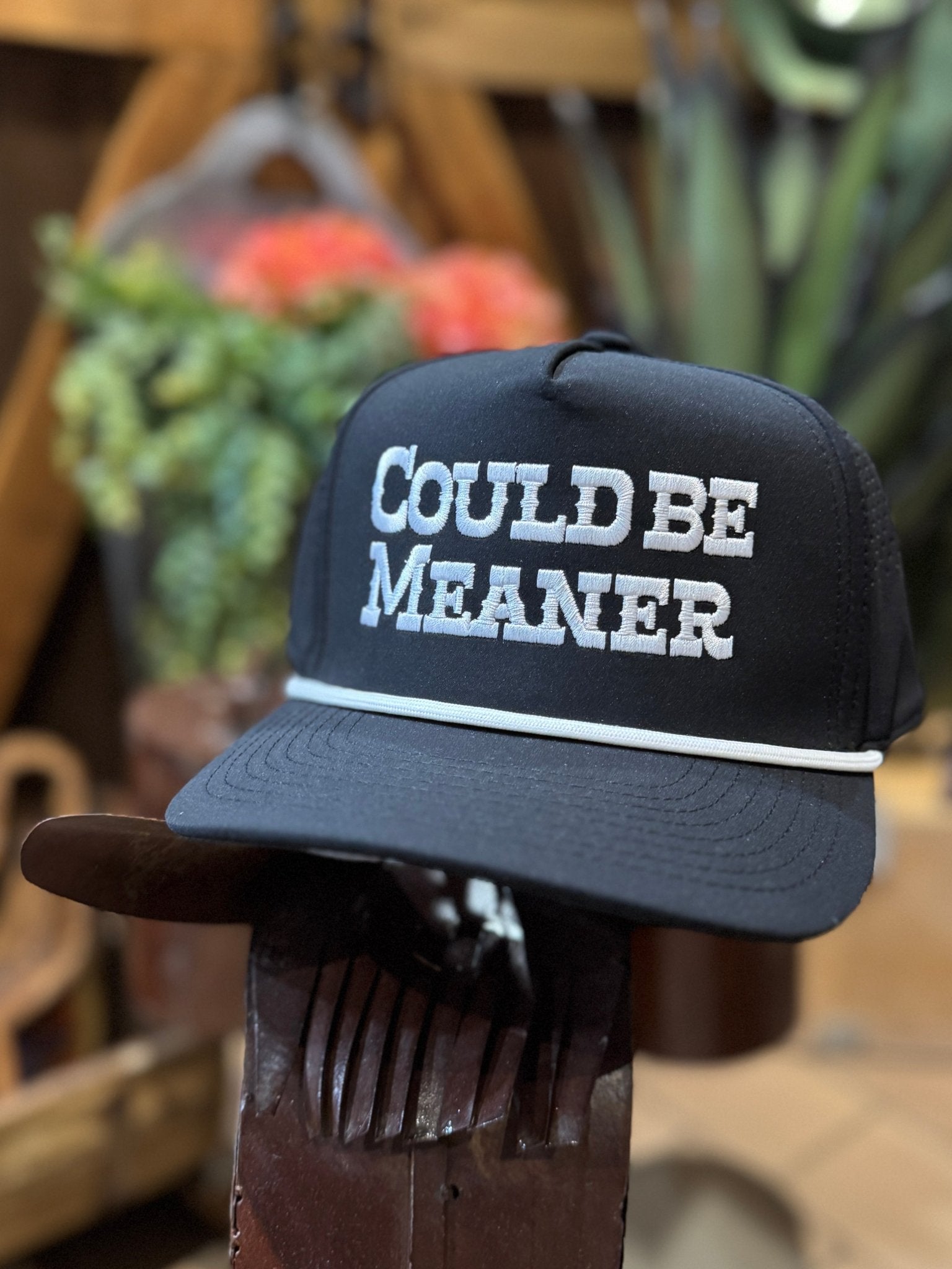 Be Meaner Athletic Cap - Cowgirls & City Chics