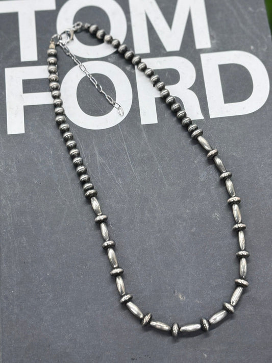 {Becca} Barrel Pearl Necklace - Cowgirls & City Chics
