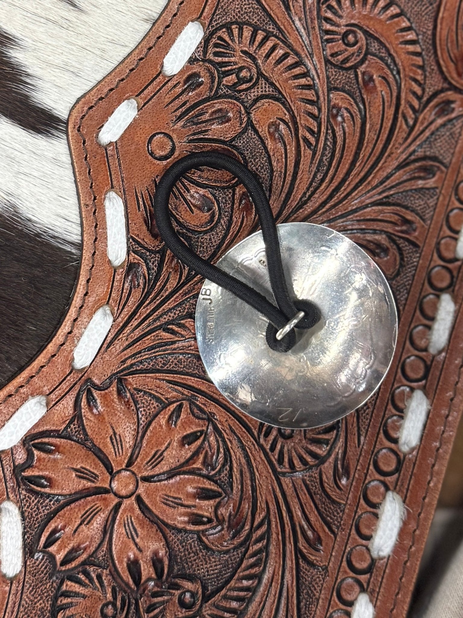 {Becky} Silver Hair Tie - Cowgirls & City Chics