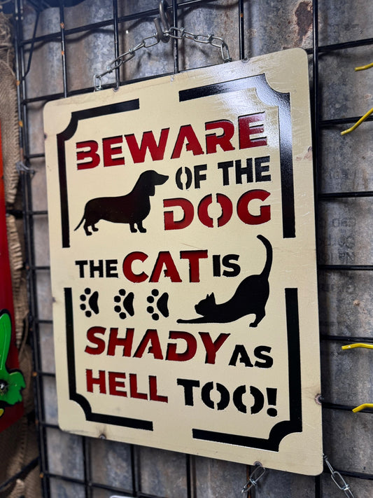 Beware Sign - Cowgirls & City Chics