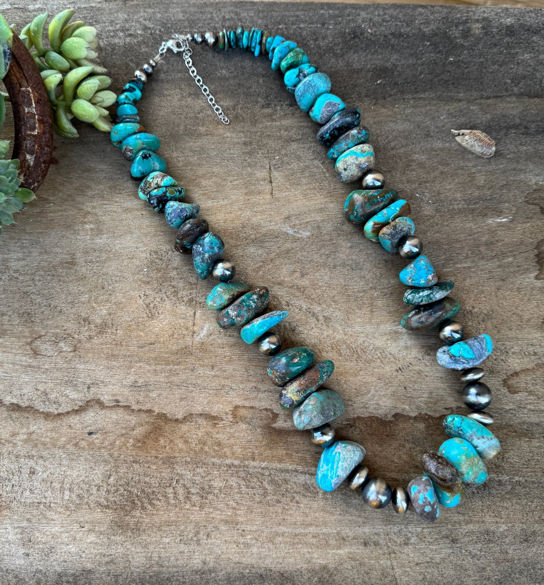 {Billie} XL Kingman Chunky Necklace - Cowgirls & City Chics