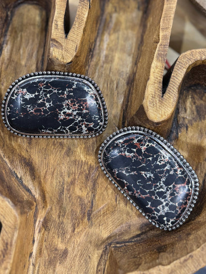 Black Stone Buckle - Cowgirls & City Chics