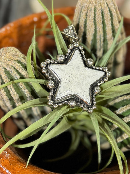 Bone Star Pendent - Cowgirls & City Chics