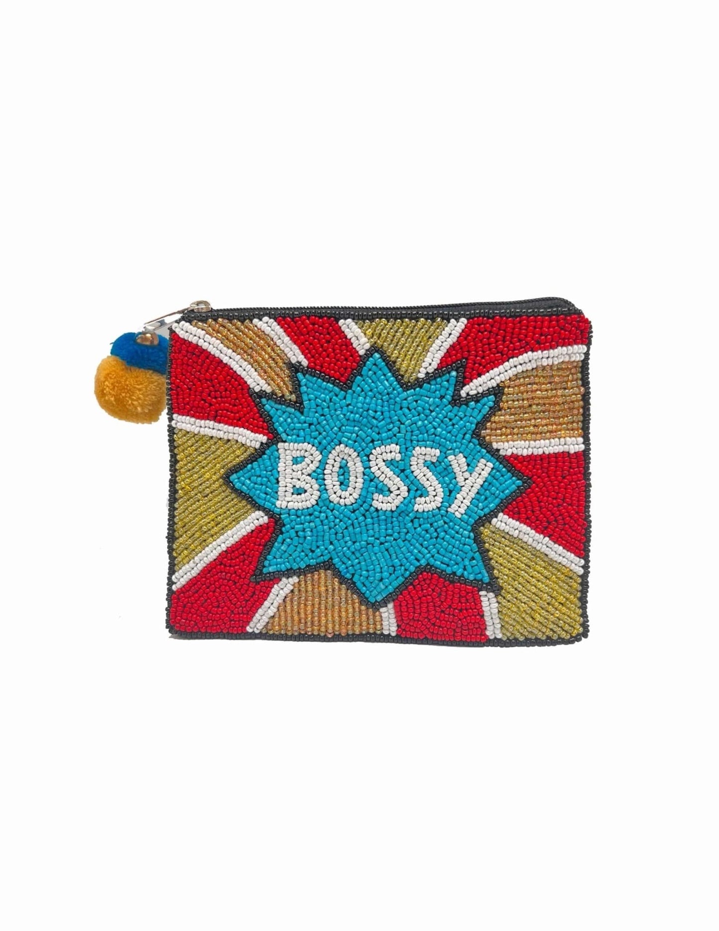 Bossy Beaded Pouch - Cowgirls & City Chics