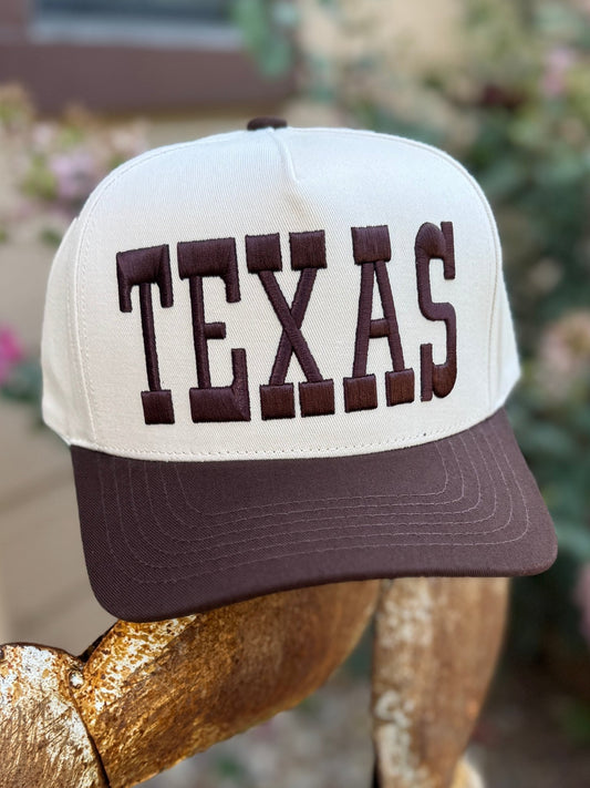 Brown Texas Cap - Cowgirls & City Chics