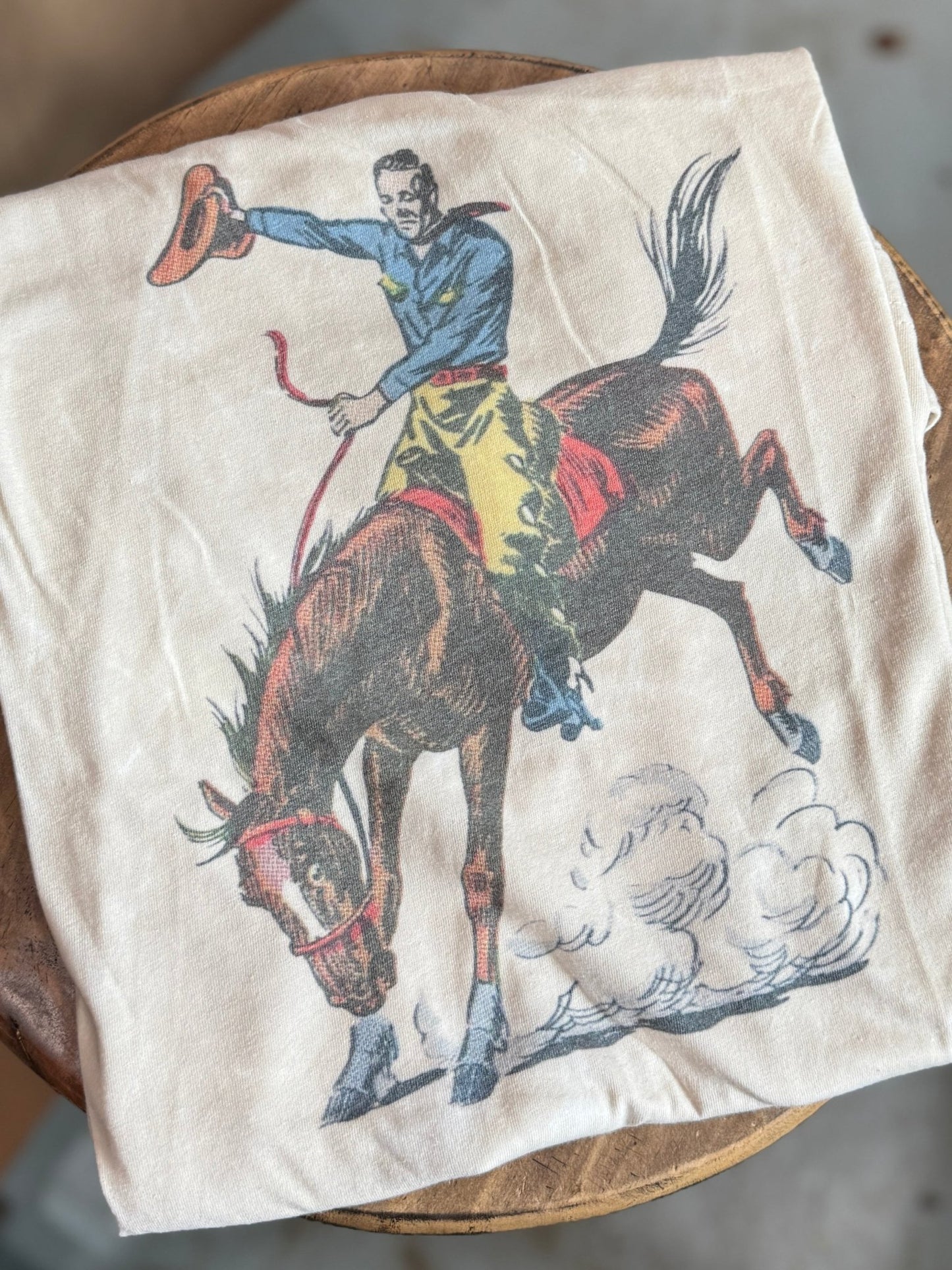 Buckin' Horse Tee - Cowgirls & City Chics