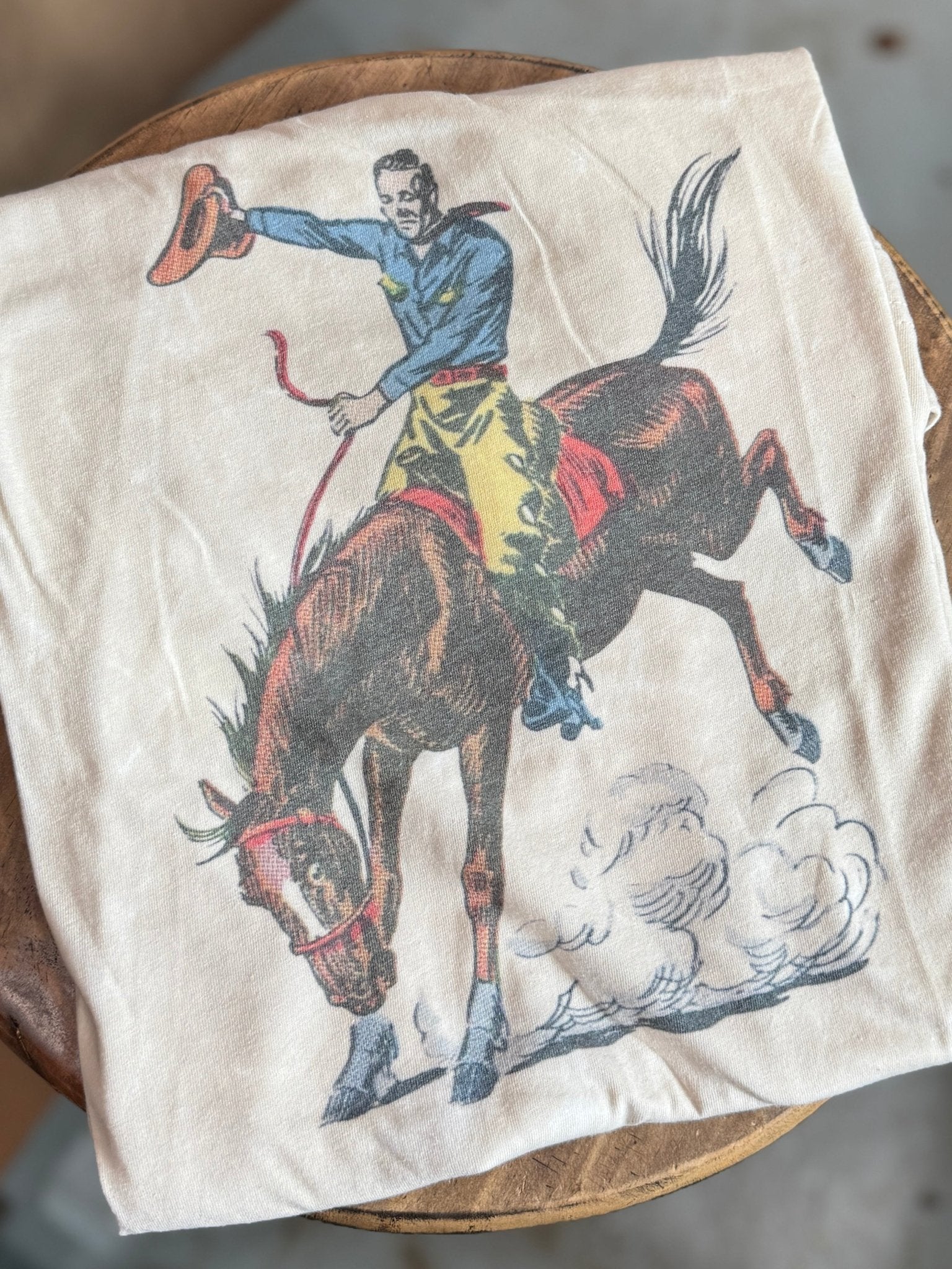 Buckin' Horse Tee - Cowgirls & City Chics