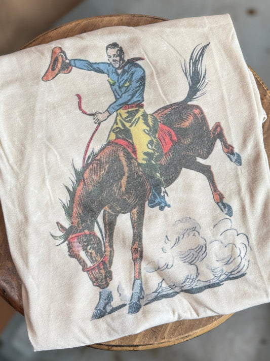 Buckin' Horse Tee - Cowgirls & City Chics