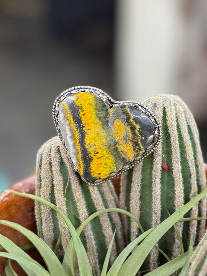 Bumblebee Heart Ring - Cowgirls & City Chics