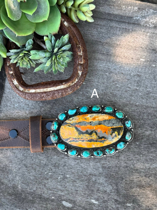 Bumblebee & Kingman Buckle - Cowgirls & City Chics