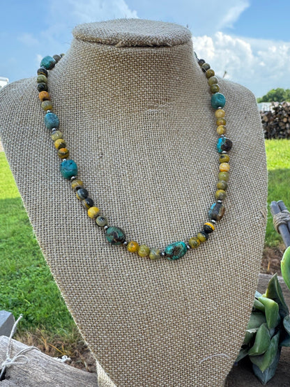 Bumblebee & Kingman Necklace - Cowgirls & City Chics
