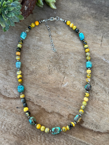 Bumblebee & Kingman Necklace - Cowgirls & City Chics