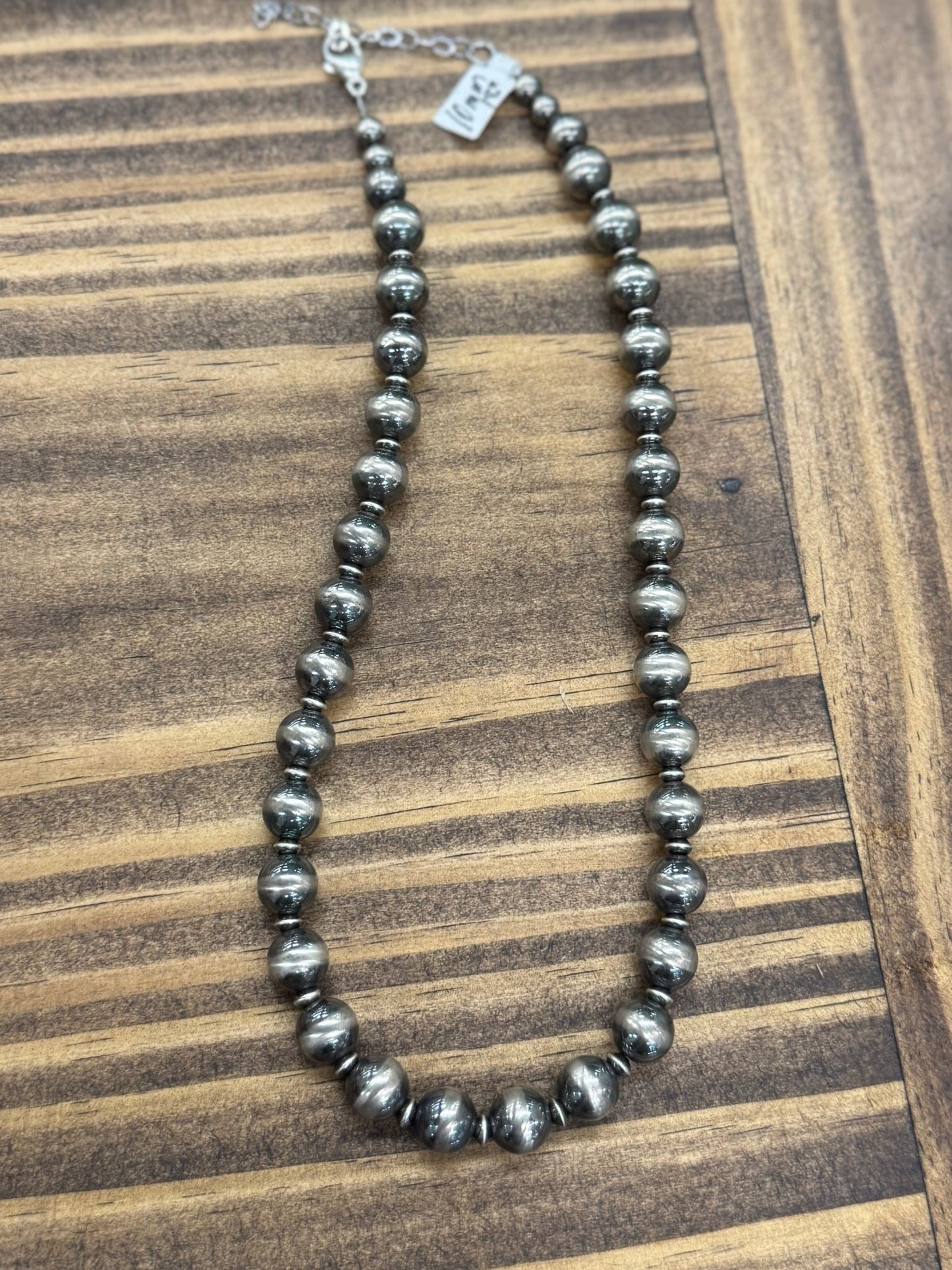 {Calmont} 10mm Pearl Necklace - Cowgirls & City Chics
