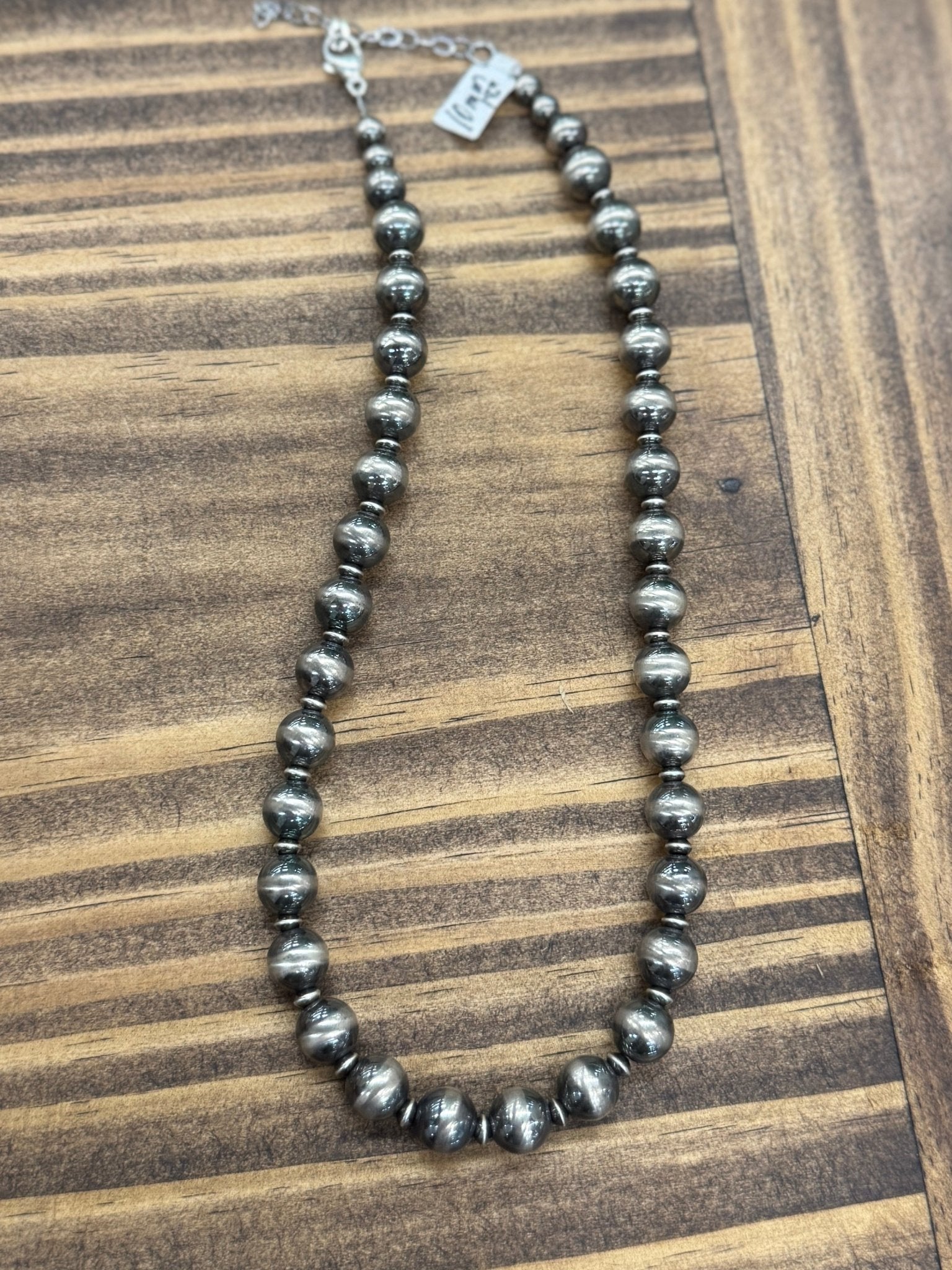 {Calmont} 10mm Pearl Necklace - Cowgirls & City Chics